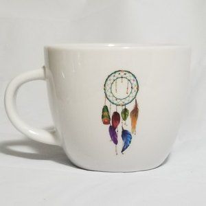 BoHo Dream Catcher Graphic 17oz Coffee Mug Stoneware Avesta Project 62 Mug